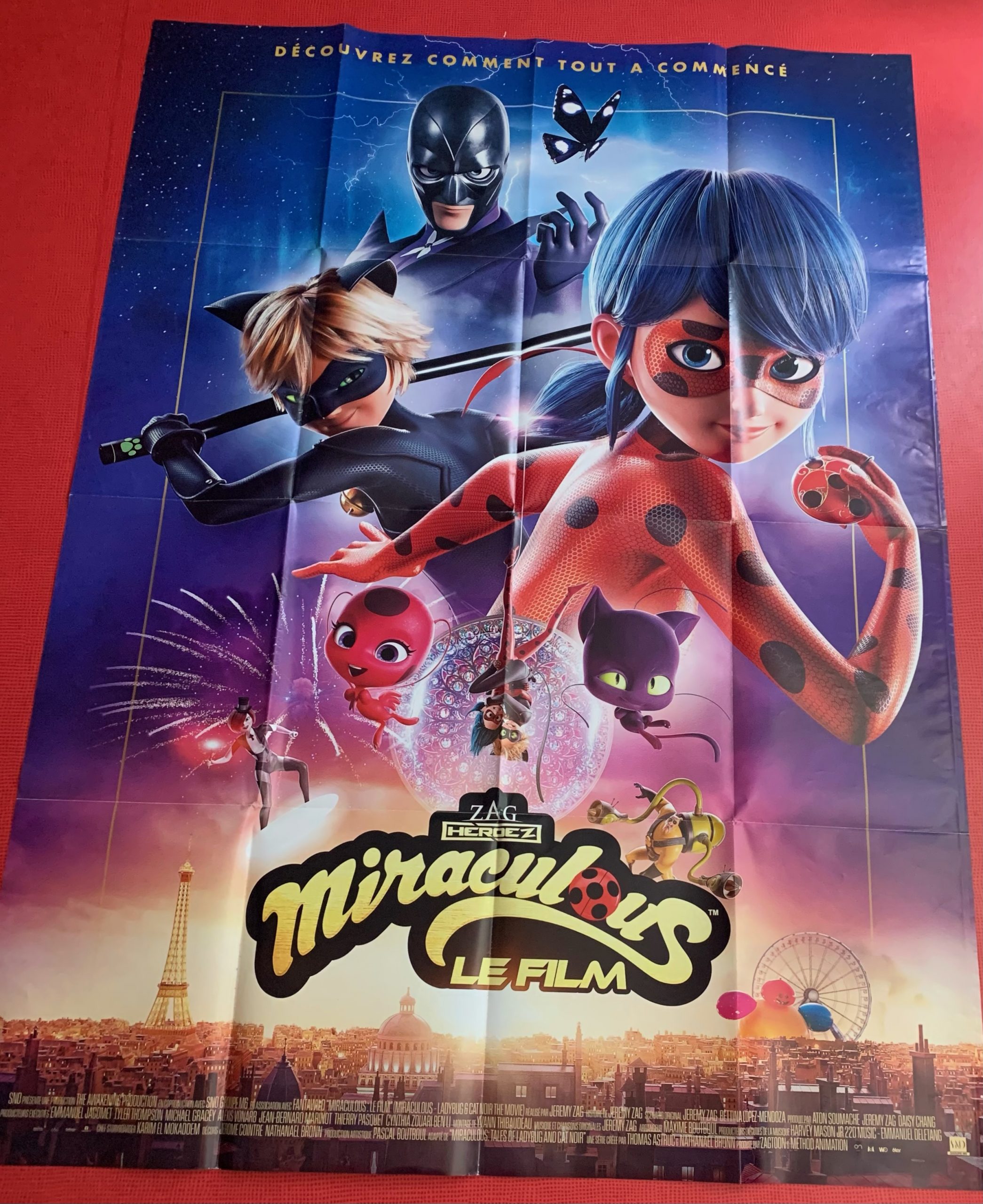 Affiche de cinéma Miraculous - Cinéma Paradisio Affiches